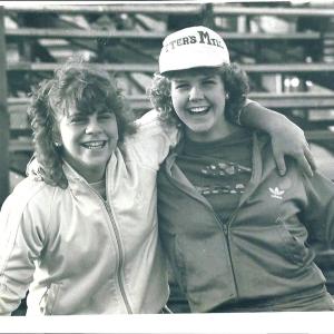 Michele and Sara, 1982.